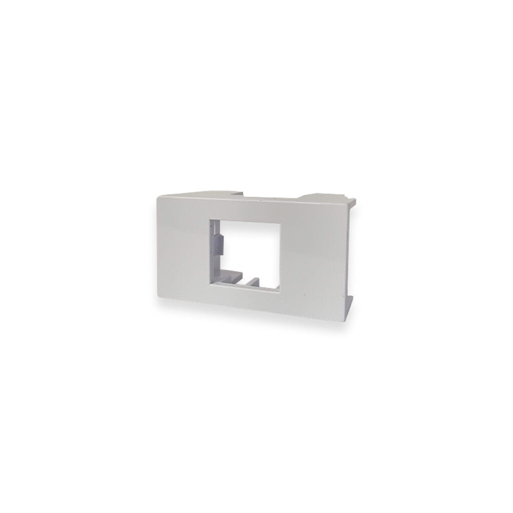 Módulo calado p/conector de datos RJ45 blanco puro - SK3188