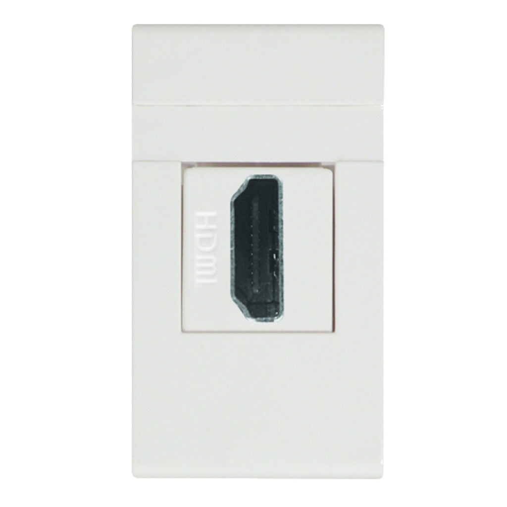 Módulo conector para HDMI - Duomo blanco - C57924