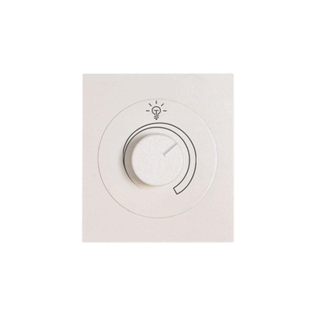 Módulo dimmer LED rotativo Bivolt 2 módulos blanco - C57636