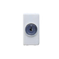Módulo interruptor unipolar con llave blanco - GC0008