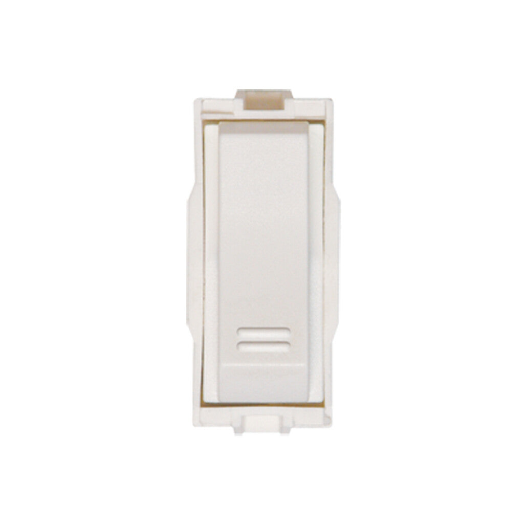 Módulo llave unipolar 10A 250V - Visione blanco - C53102