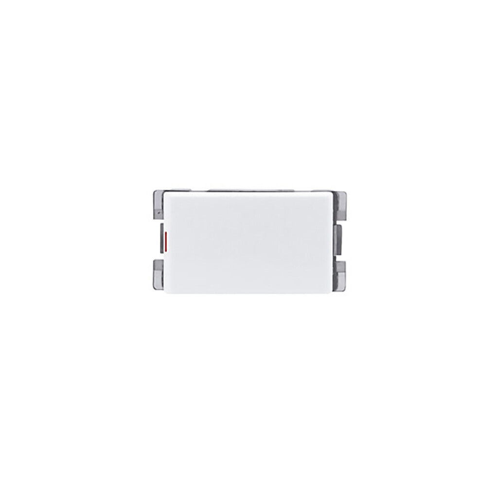 Módulo llave unipolar blanco - Atenea Plus - M48102