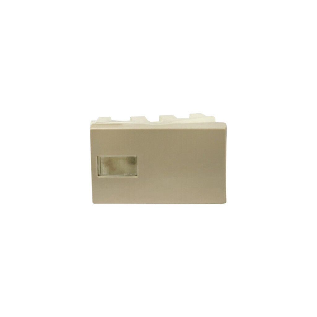 Módulo llave unipolar luminoso 16A 250V beige Sica - SK3010