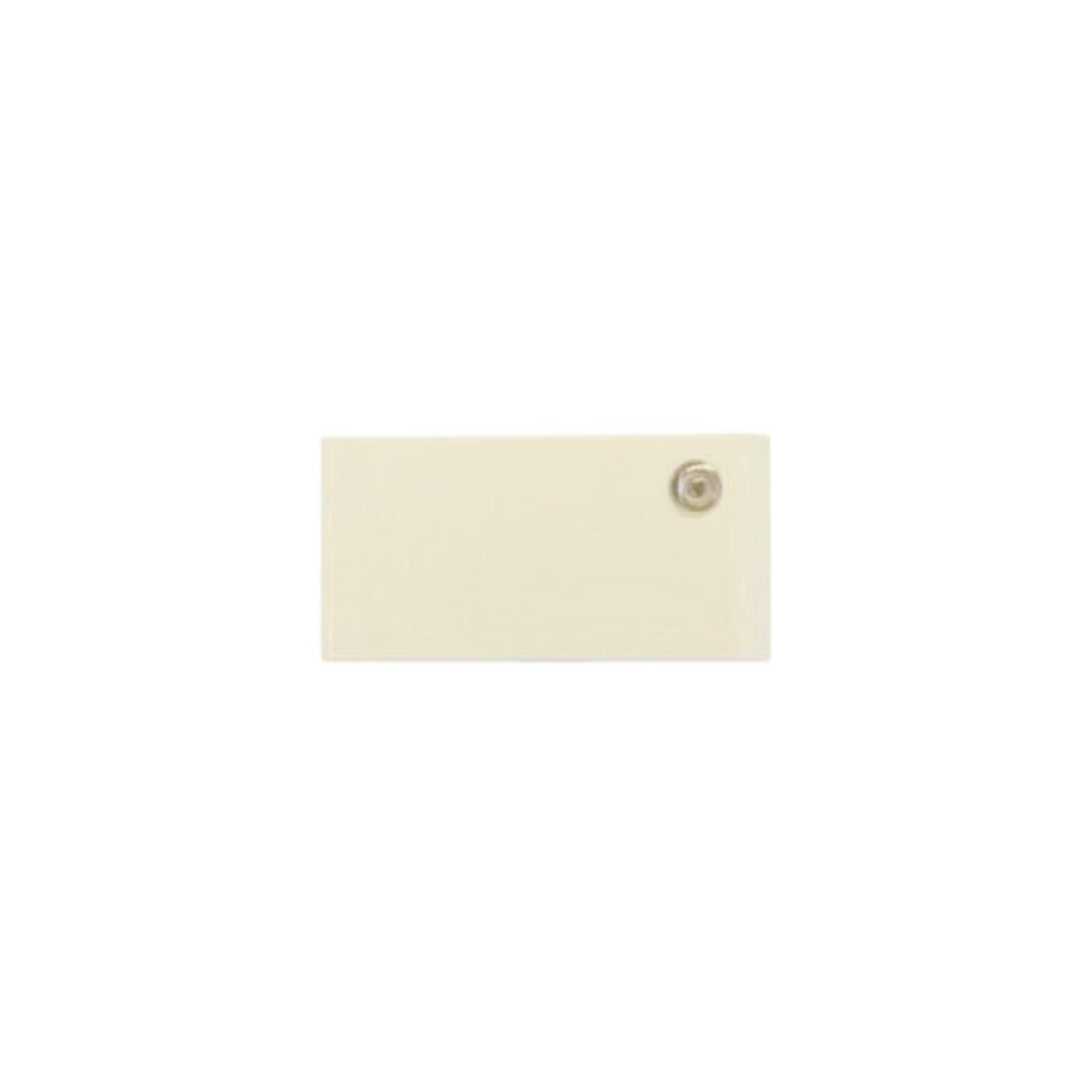 Módulo llave unipolar luminoso, beige - Reggio - M46115