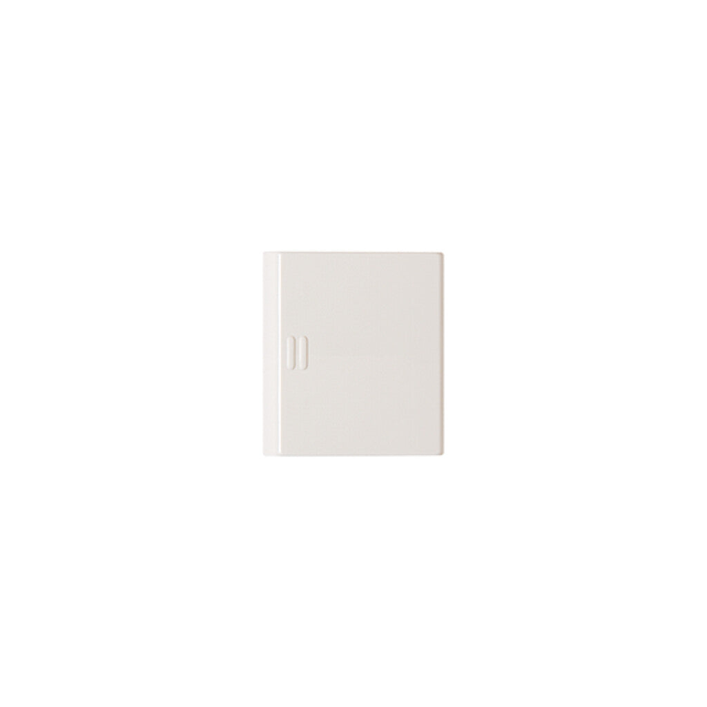 Módulo llave unipolar tecla doble - Duomo blanco - C57603