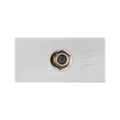 Módulo para TV coaxial 75 Ohms blanco - Reggio - M46220