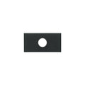 Módulo pasa cable Presta negro - C51408N