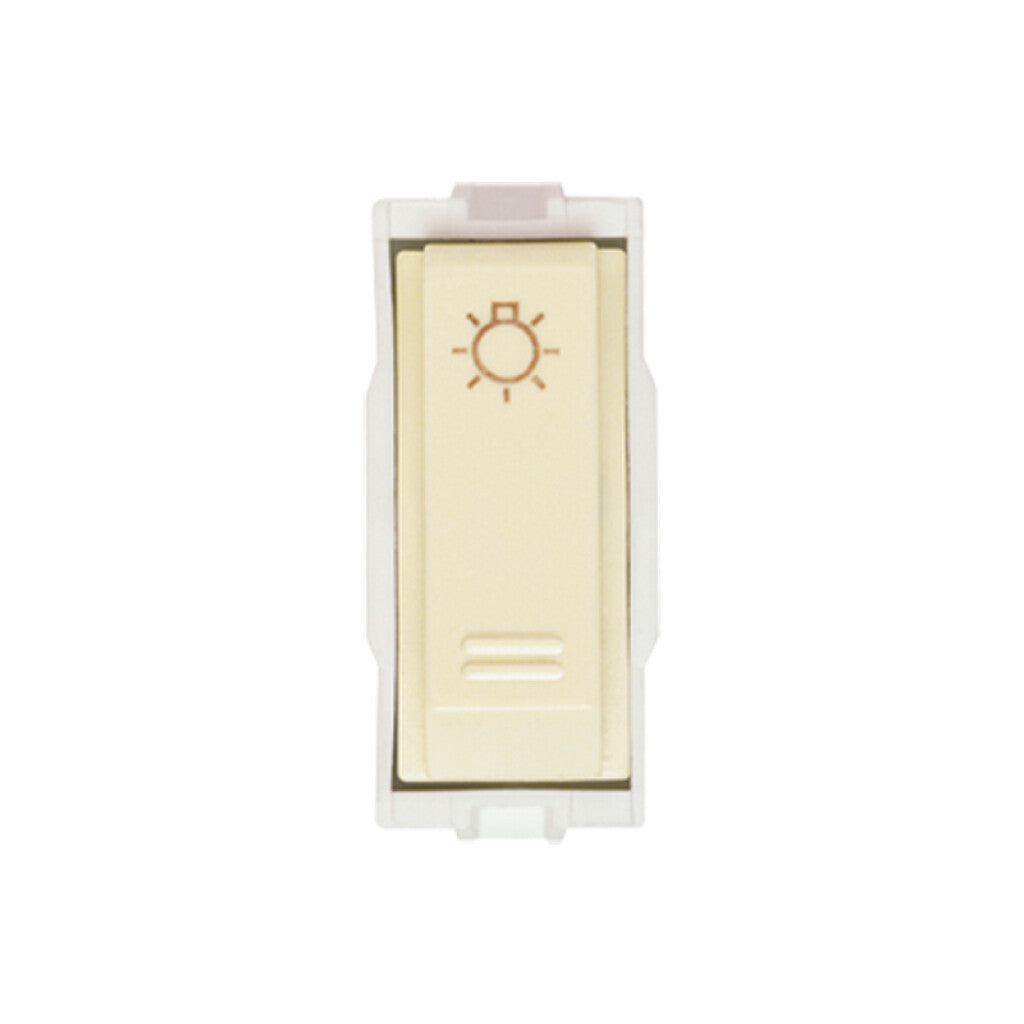 Módulo pulsador para luz - Visione marfil - C52308