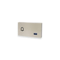 Módulo pulsador timbre 250VCA 16A blanco blanche - SK3220