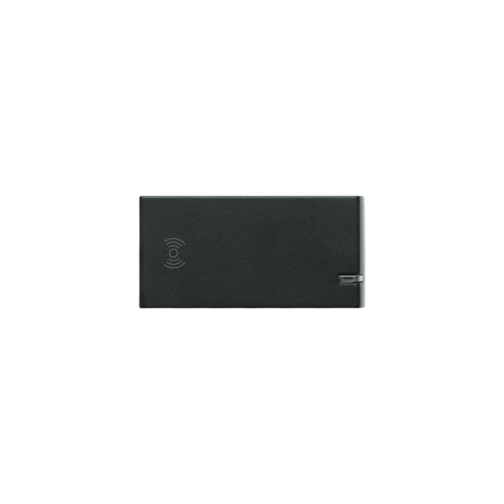 Módulo pulsador timbre con inserto Presta negro - C51360N