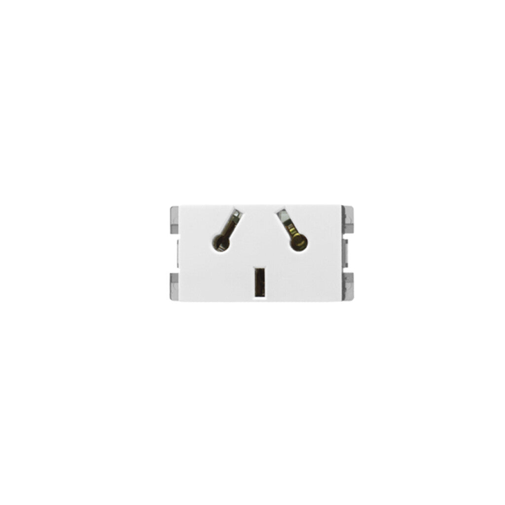Módulo toma 2P+T standandard blanco - Atenea plus - M48252