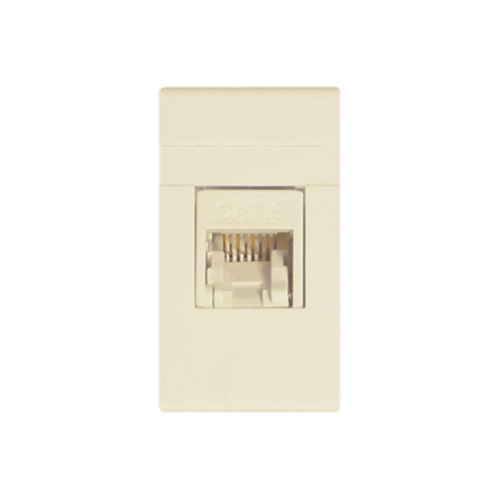 Módulo toma computación RJ45 cat. 6 - Duomo marfil - C57437