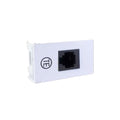 Módulo toma para teléfono RJ11 blanco - SK3250