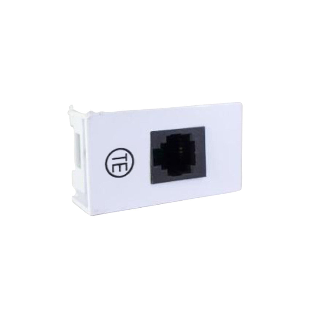 Módulo toma para teléfono RJ11 blanco - SK3250