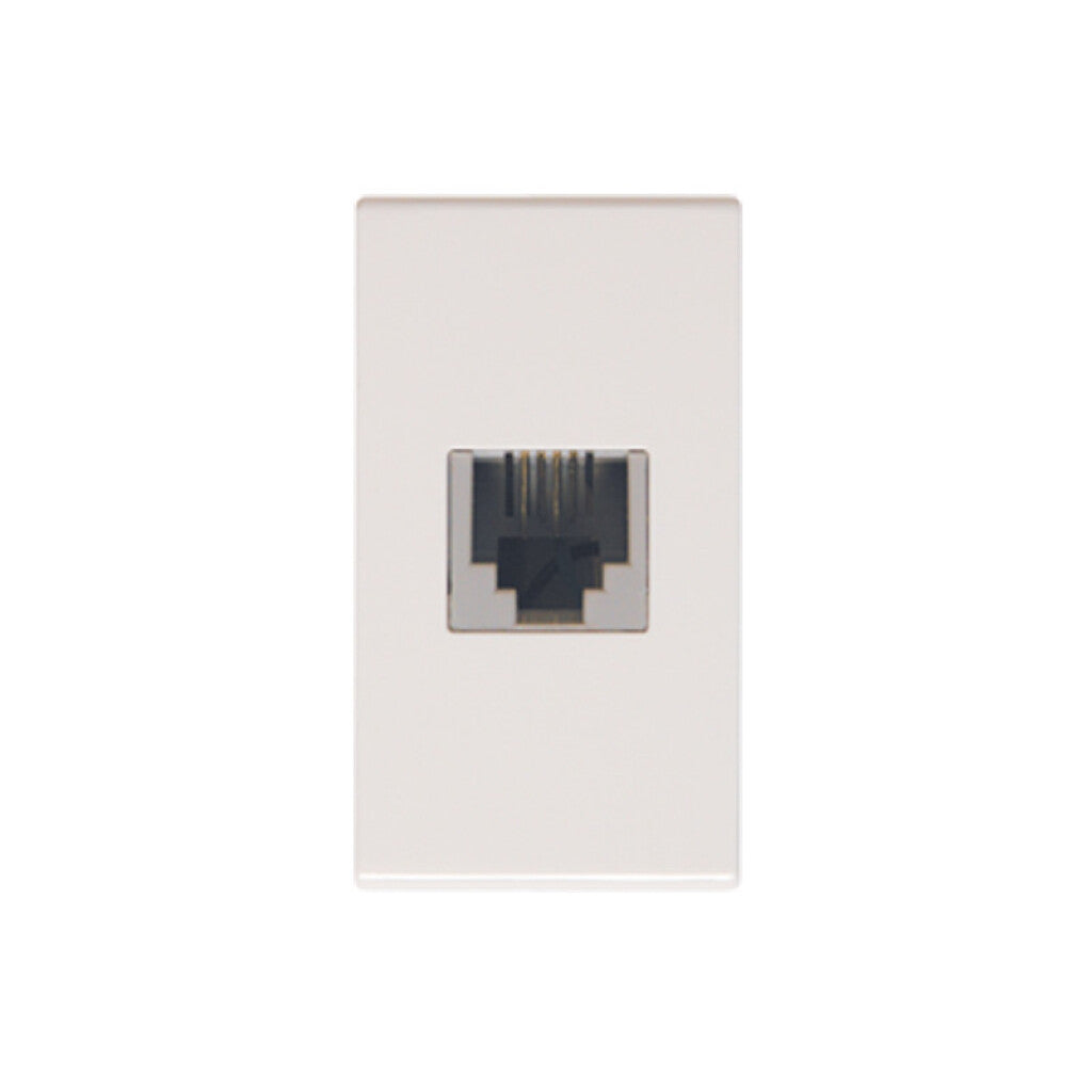Módulo toma telefónico RJ11 - Duomo blanco - C57850