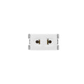 Módulo toma universal 2P blanco - Atenea Plus - M48214