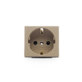 Módulo tomacorriente schuko 16A 250V beige Sica - SK3032