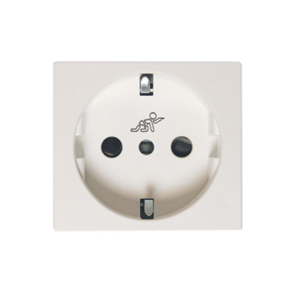 Módulo tomacorriente schuko 16A - Duomo blanco - C57708