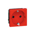 Módulo tomacorriente schuko 16A rojo - Legrand - LJ0927
