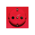 Módulo tomacorriente schuko rojo 16A - Presta - C51208