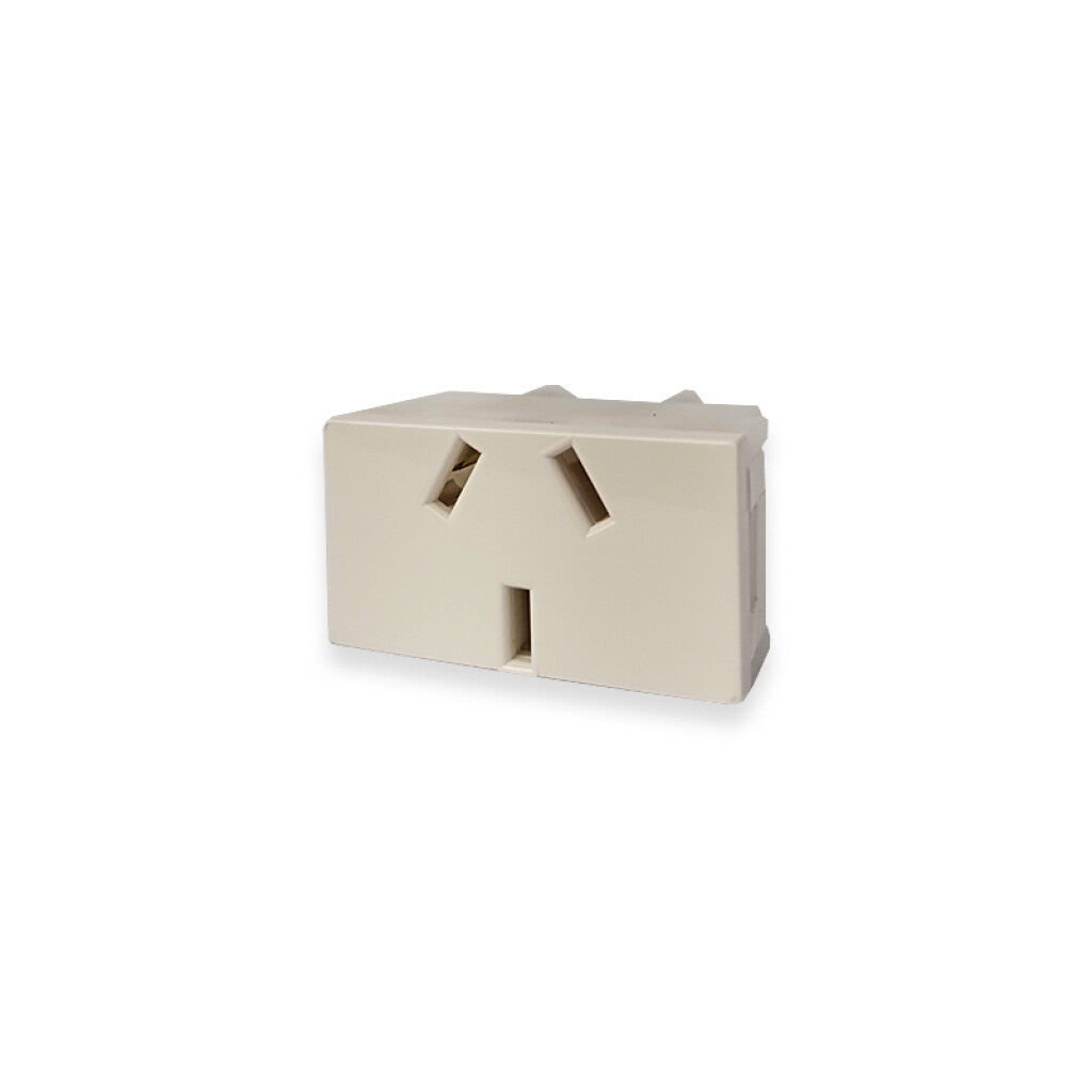 Módulo tomacorriente standard 10A 250V bco/blanche - SK3230