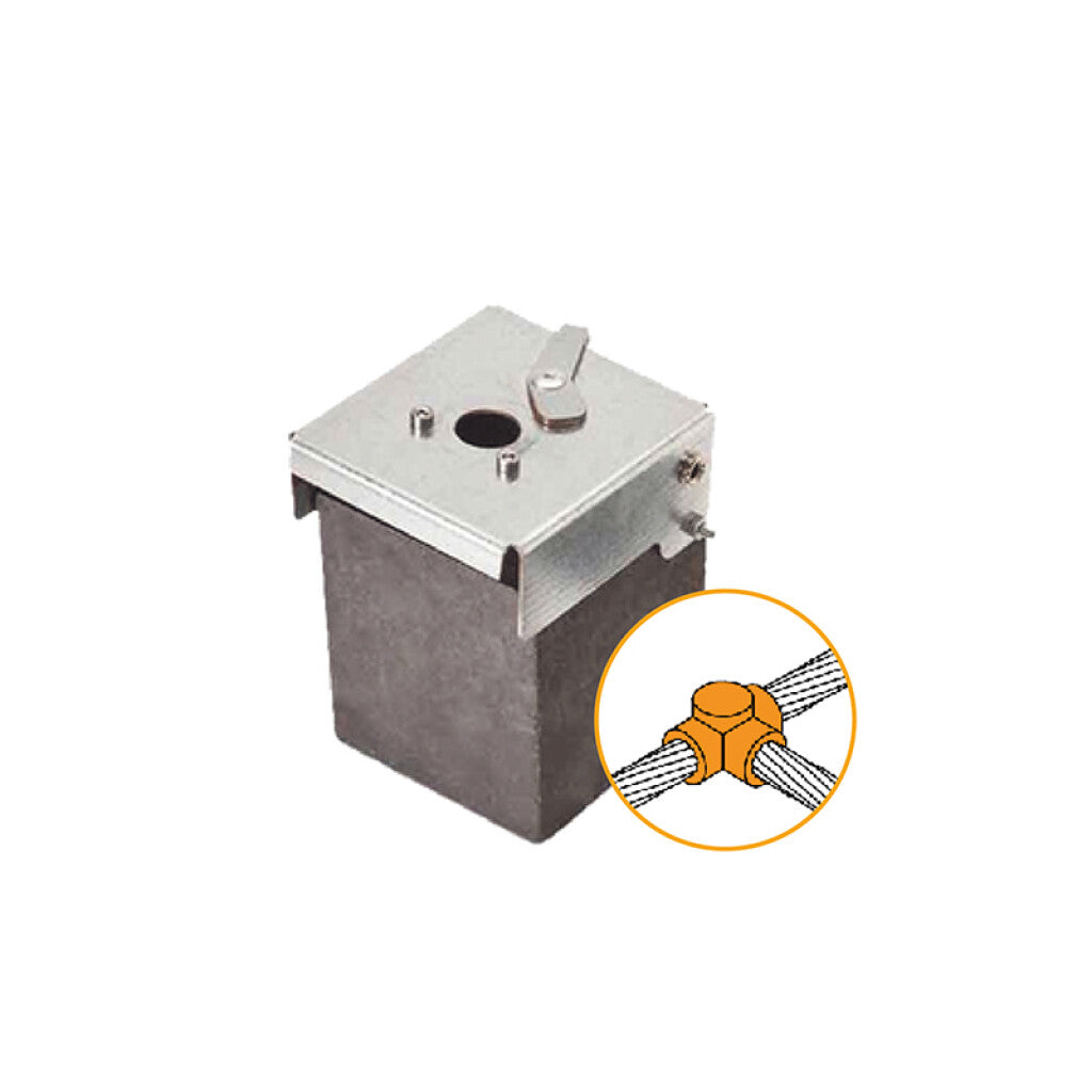 Molde cable 50mm²/cable 50mm² en T horizontal - AT5000