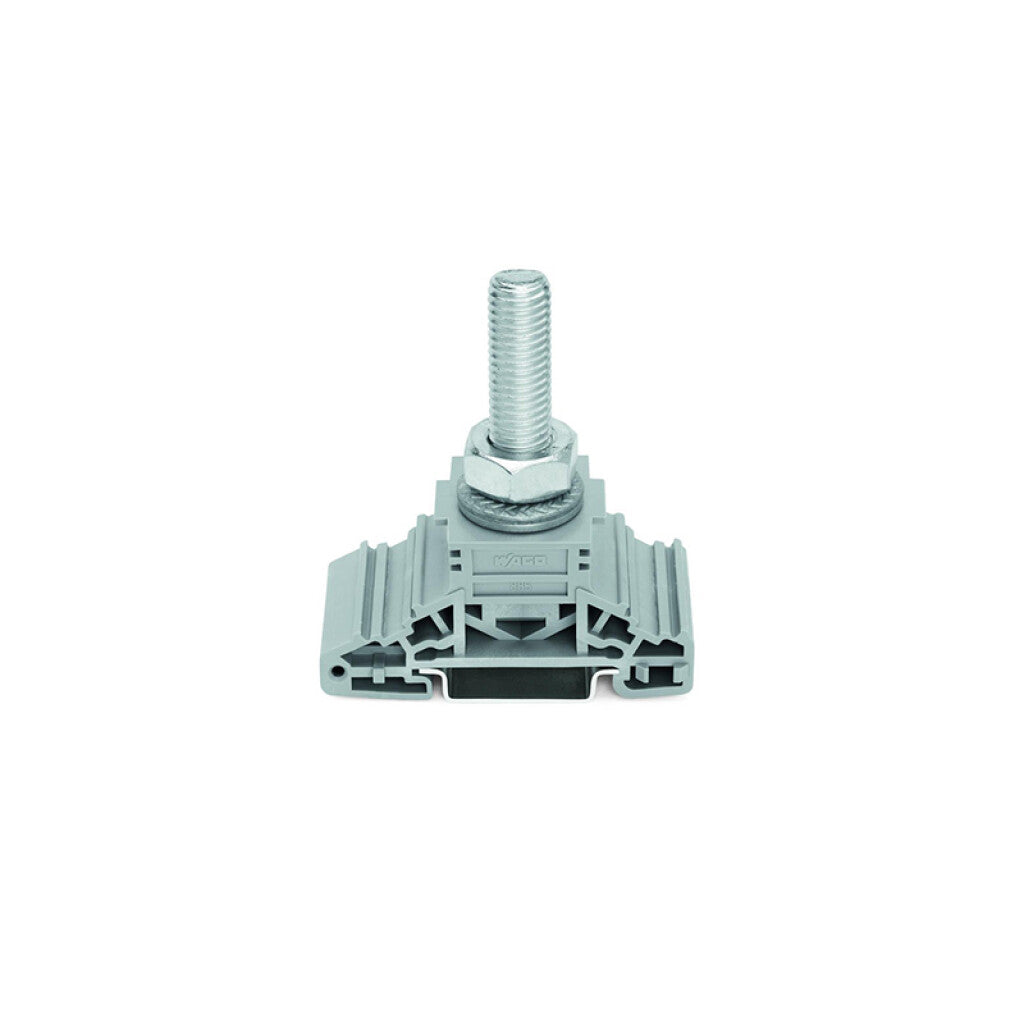 Monoborne M12 p/riel 6 a 120mm² gris - WG1215