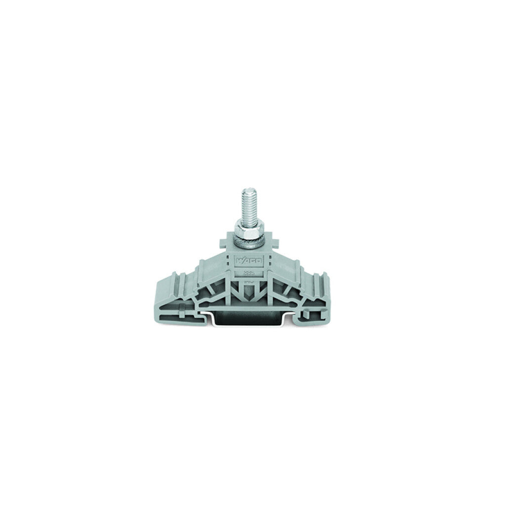 Monoborne M6 p/riel 2,5 a 35mm² gris - WG1200