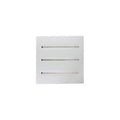 Panel LED cuadrado con louver metalizado 35W 3000K - LD0556