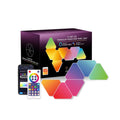 Panel LED gaming 10 triángulos RGB WIFI control RF - AI9472