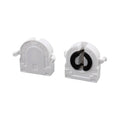 Par de zocalo porta tubo T8 - G13 - ST9895