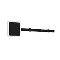 Perchero LED metálico negro 7,8W cálida CARTIGNANO - EG3492