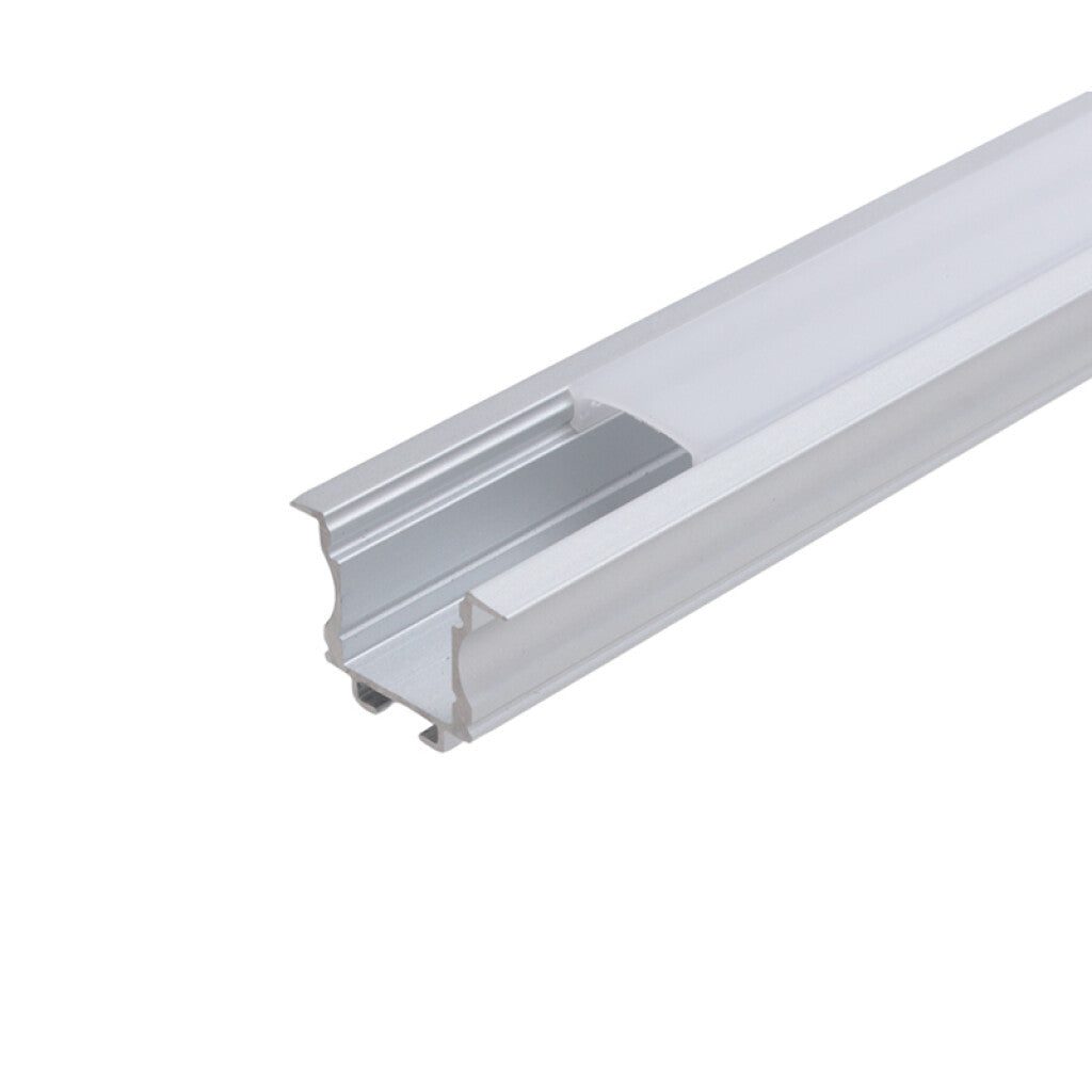 Perfil de aluminio para embutir yeso 1m 25x14,5mm - IX4680X
