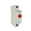 Piloto led rojo modular p/riel DIN 220Vac - CN2400