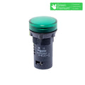 Piloto led verde ø22mm IP65 230Vac Easy - TL5041