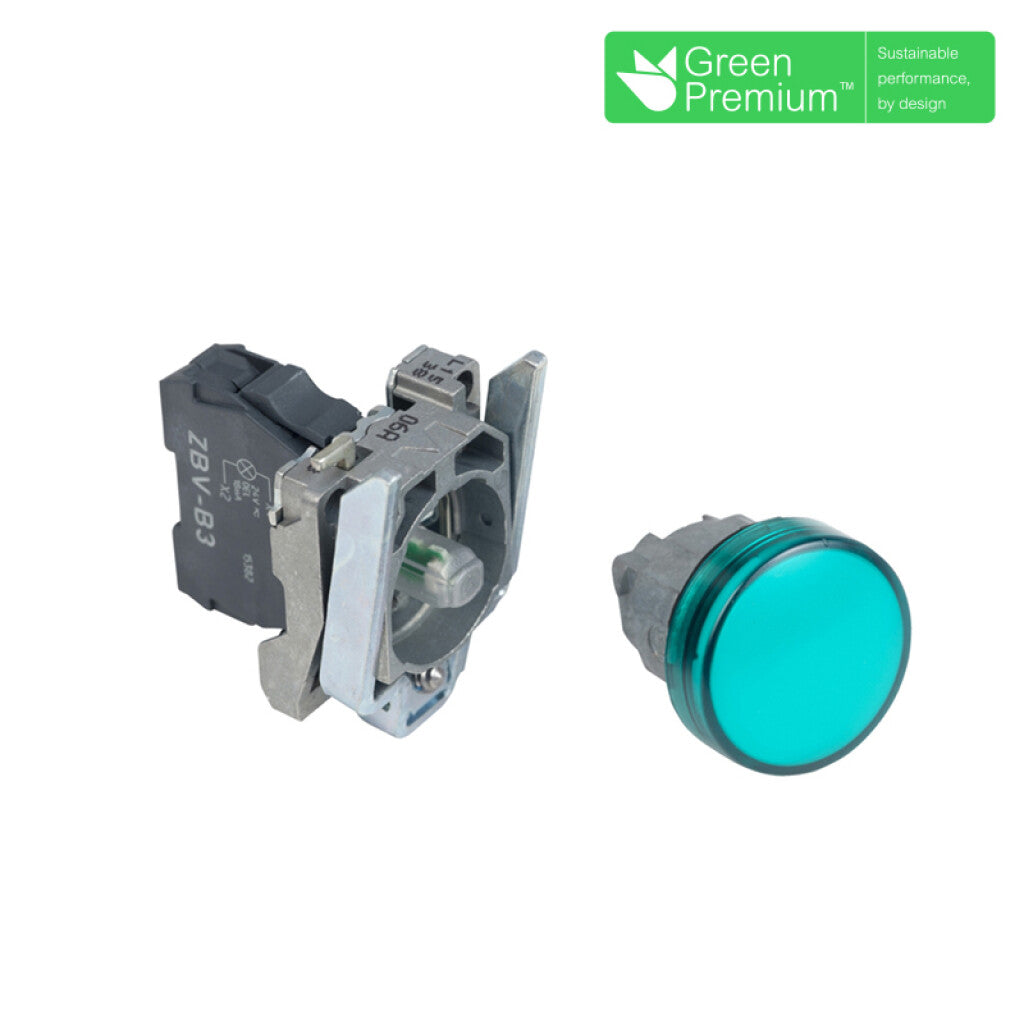 Piloto led verde ø22mm IP67 24V ac/dc - TL5373