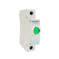 Piloto led verde modular p/riel DIN 220Vac - CN2402