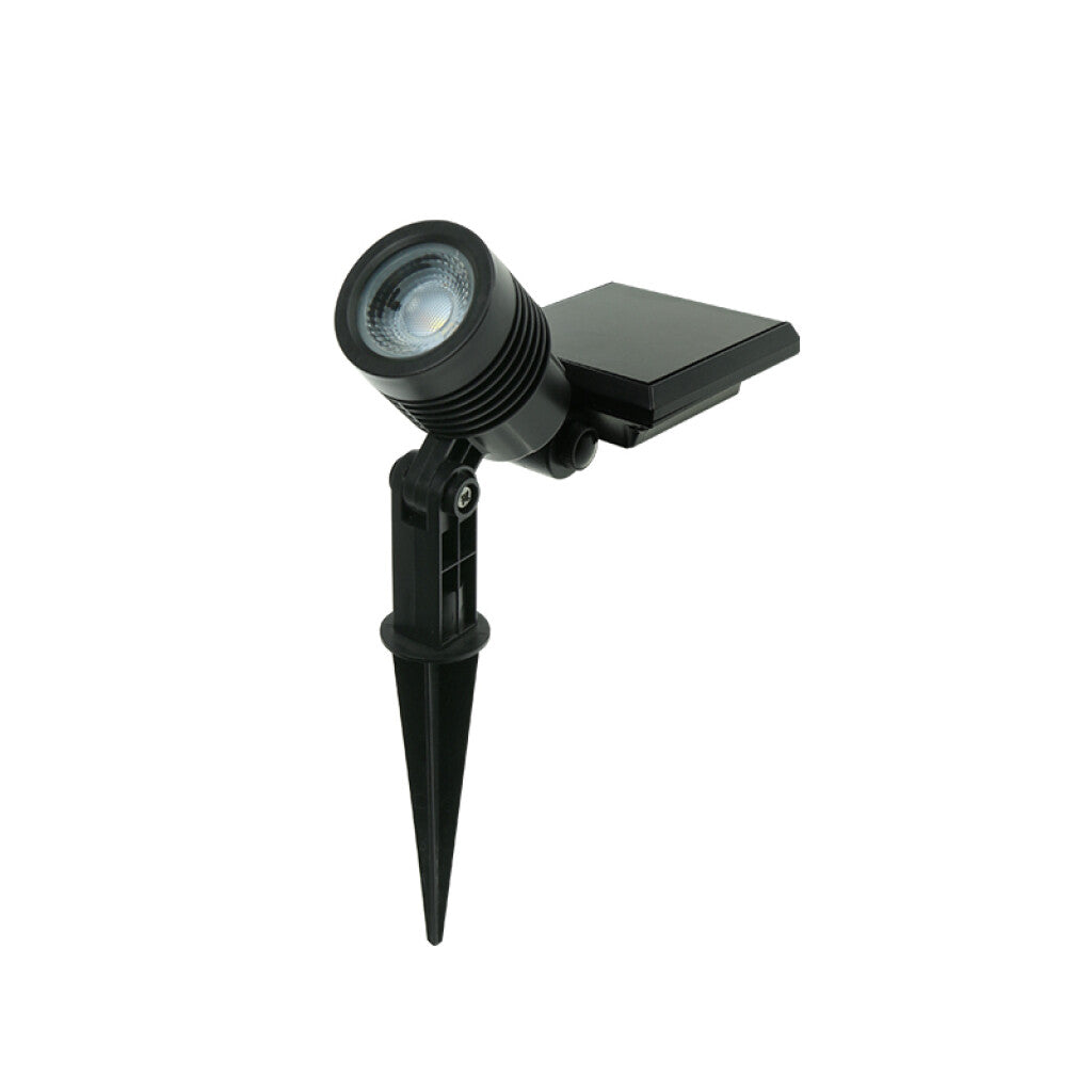 Pincho LED solar spot exterior 10Lm cálida 260mm - IX3011