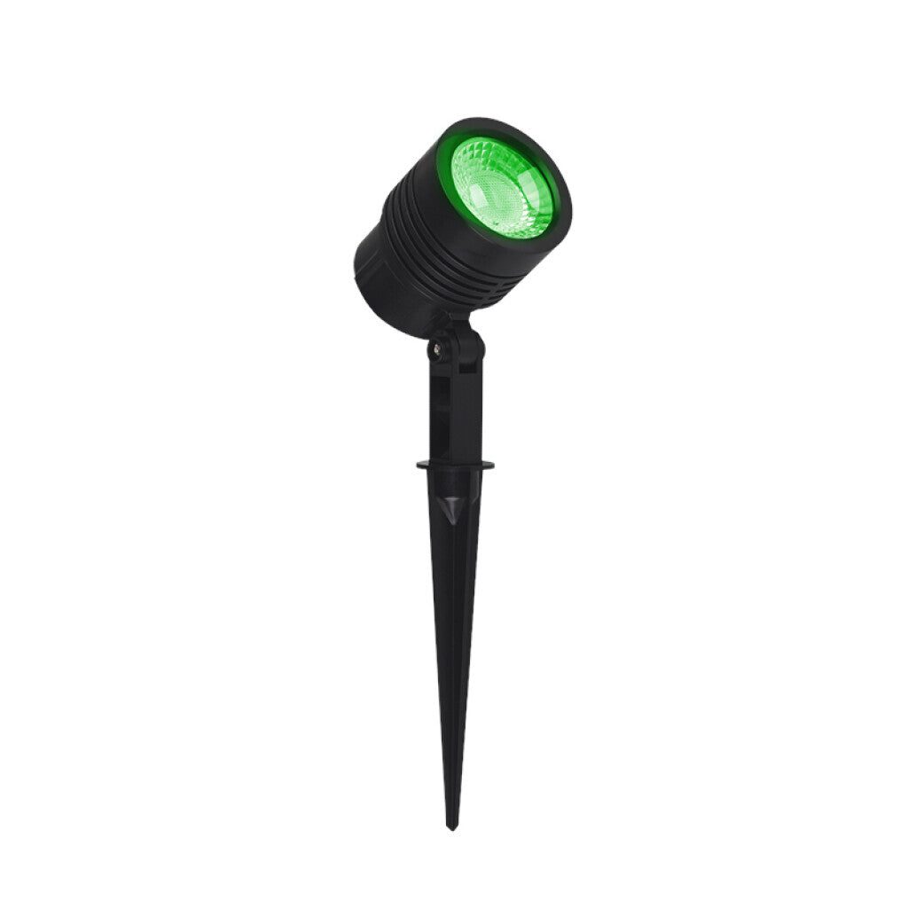 Pincho LED tipo spot para exterior 6W luz verde - IX4043