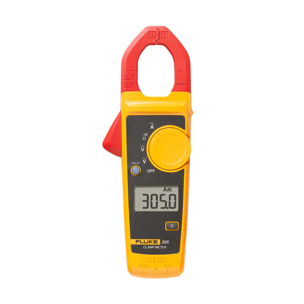 Pinza amperimétrica digital máx 1000A mordaza Ø3cm - F40038