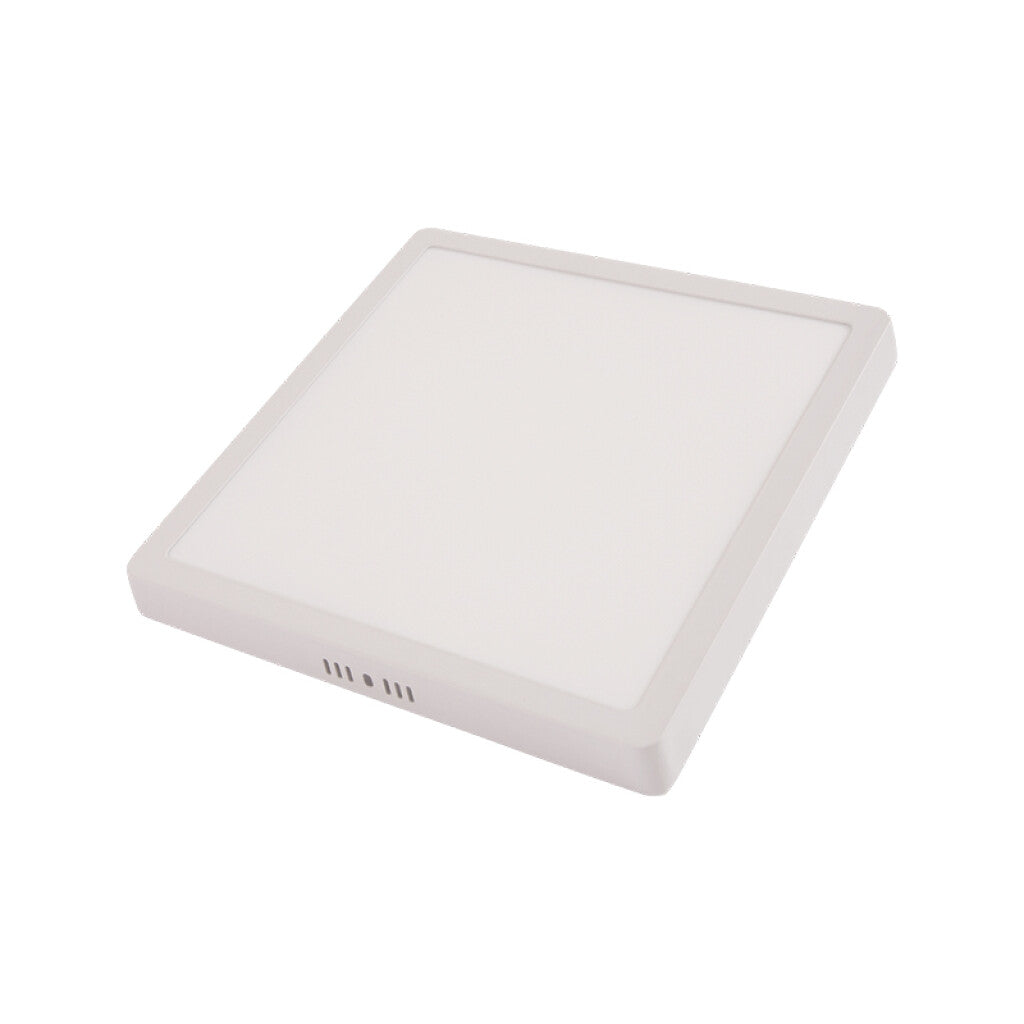 Plafón cuadrado LED 12W 840Lm luz cálida 160x160mm -TRAMONTINA - TE3216