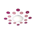 Plafón infantil motivo flores rosadas 1XE27 VIKI 1 - EG0380