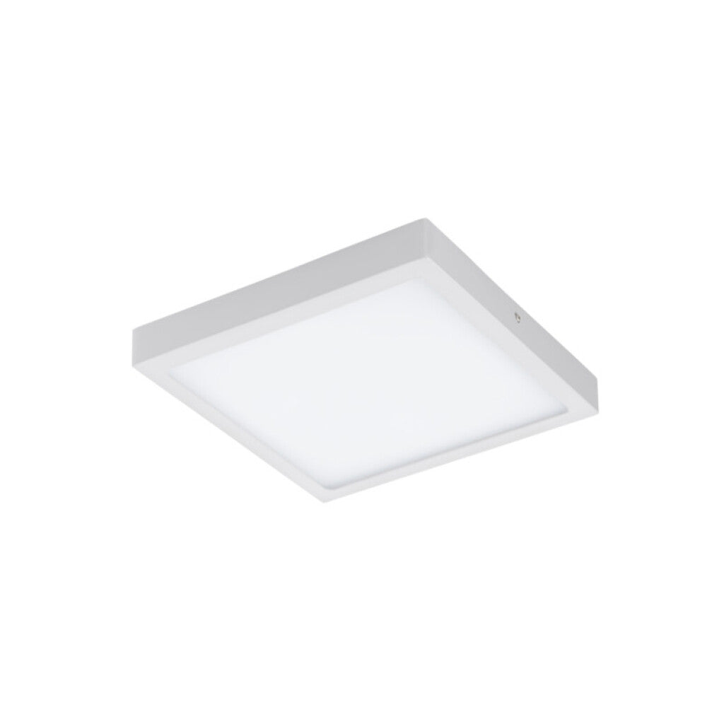 Plafón LED cuadrado blanco 15,6W RGB FUEVA-C - EG3006
