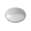 Plafón LED oval gris IP66 E27 330x230mm MADDI-HL - FL0470X