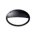 Plafón LED oval negro IP66 E27 330x230mm MADDI-HL - FL0470