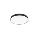 Plafón LED redondo 8W negro, luz neutra Ø11cm - NV2131