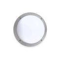 Plafón LED redondo gris IP66 E27 Ø300mm LUCIA 1R3 - FL0405