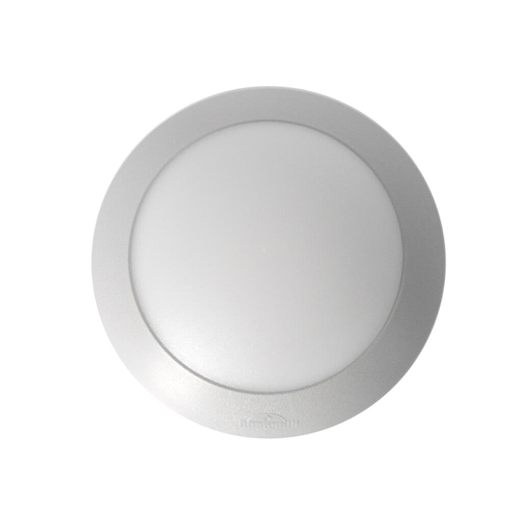 Plafón LED redondo gris IP66 GX53 inc Ø200 BERTINA - FL0480