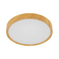 Plafón LED símil madera 16,8W 3000K Ø340 MUSURITA - EG3410