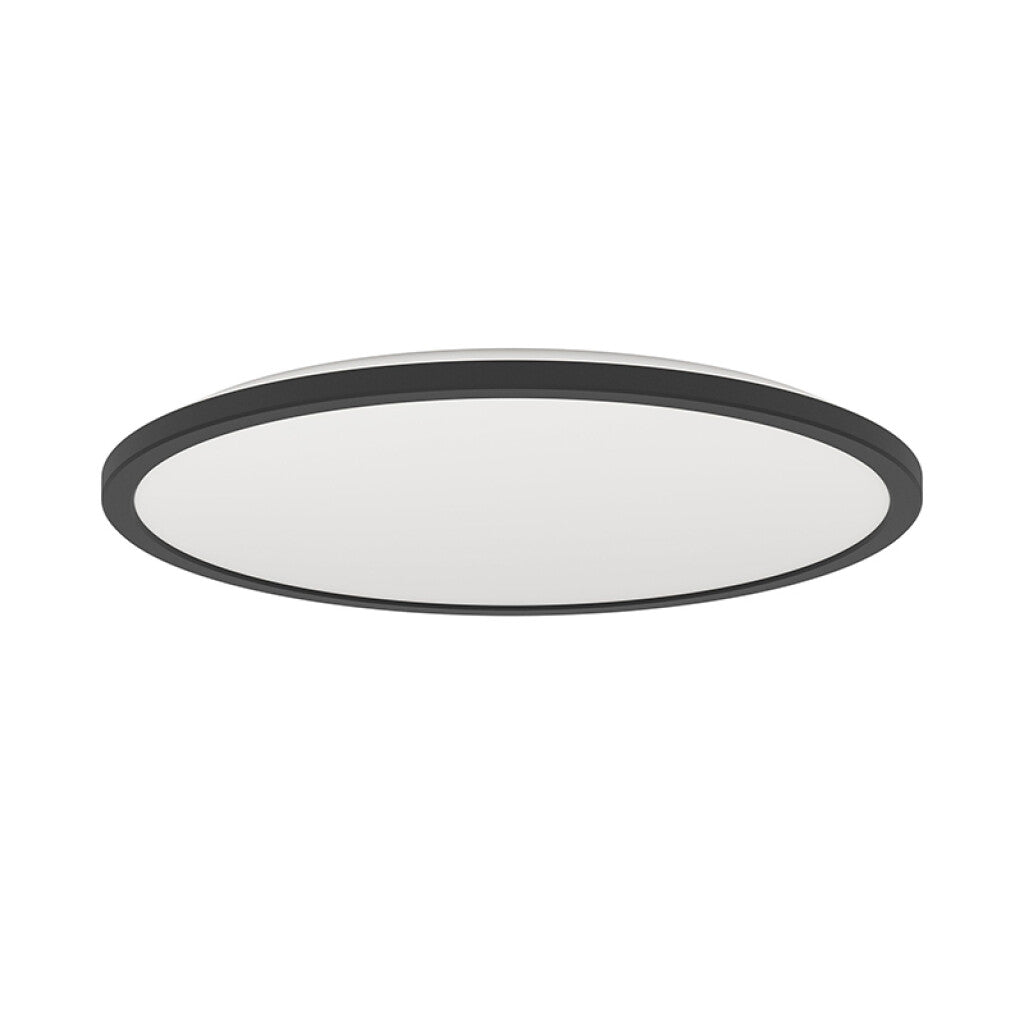 Plafón negro IP44 LED 16,8W 3 tonos Ø50cm ROVITO - EG3616